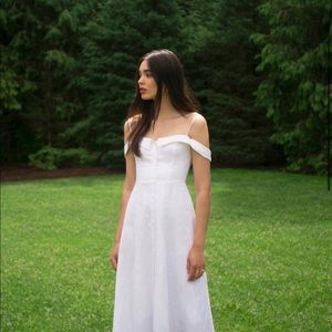 Reformation white dress